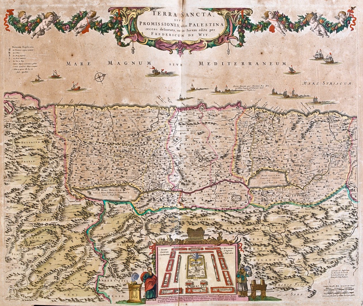 Israël, Jordanie occidentale  - Frederick de Wit