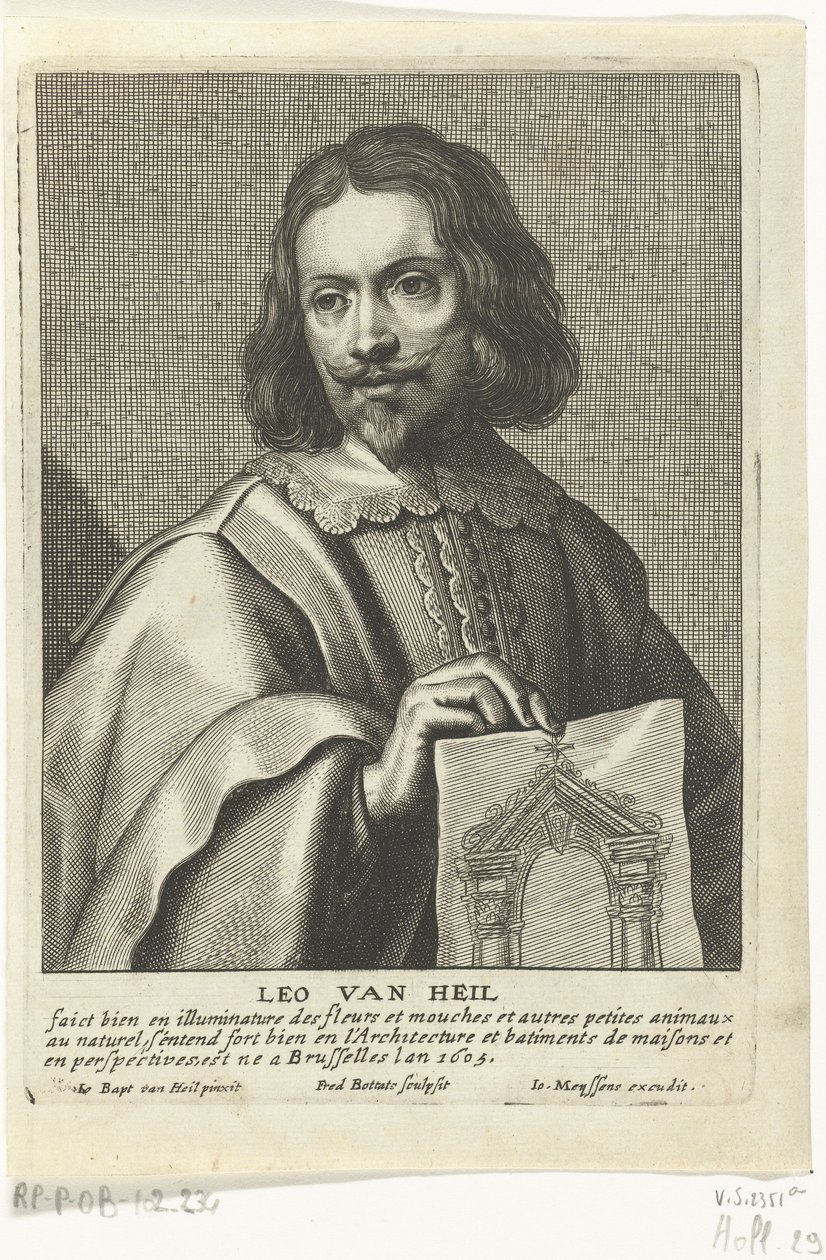 Portrait de Leo van Heil - Frederik Bouttats the Elder