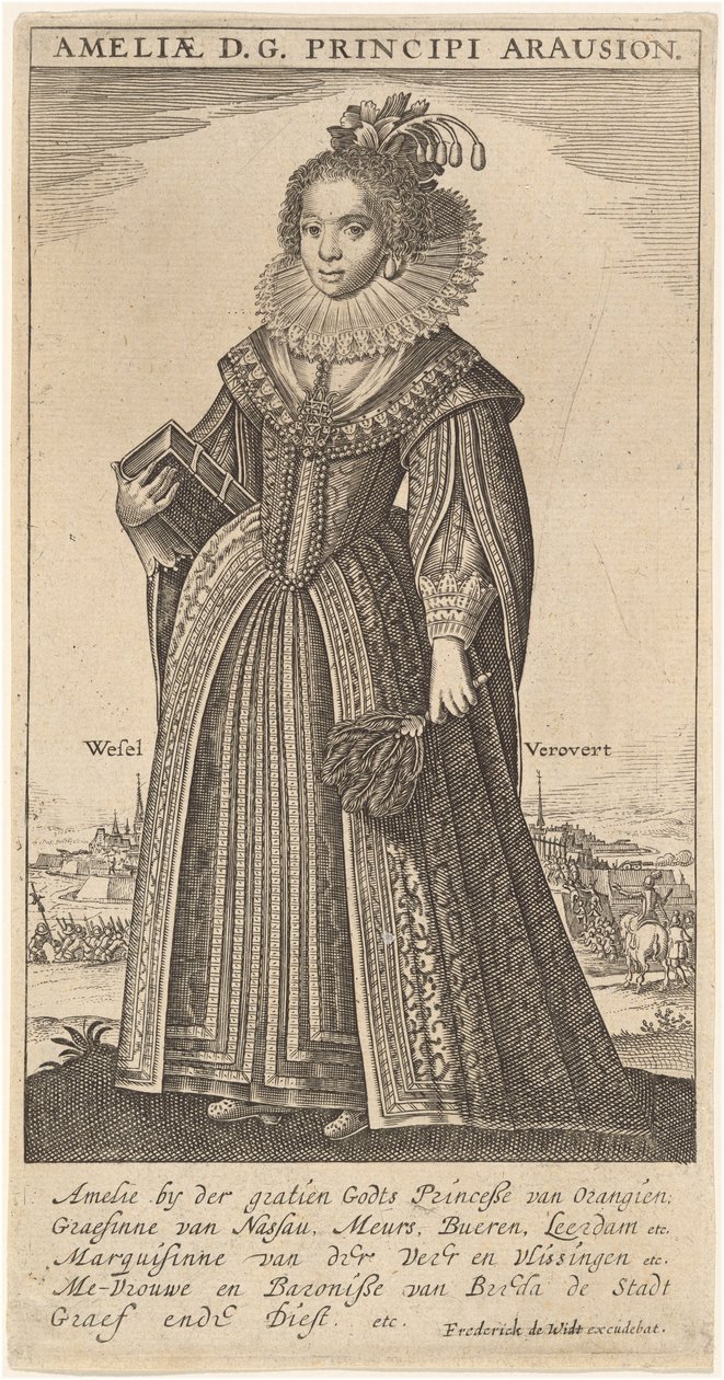 Amalia, épouse de Frédéric-Henri, prince d