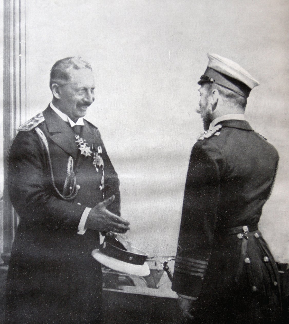 Kaiser Wilhelm II et Tsar Nicolas II, 1914 - French Photographer