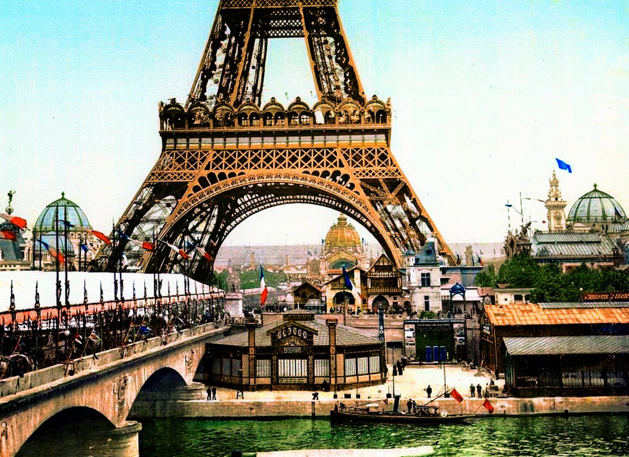 Vue de la Tour Eiffel pendant l