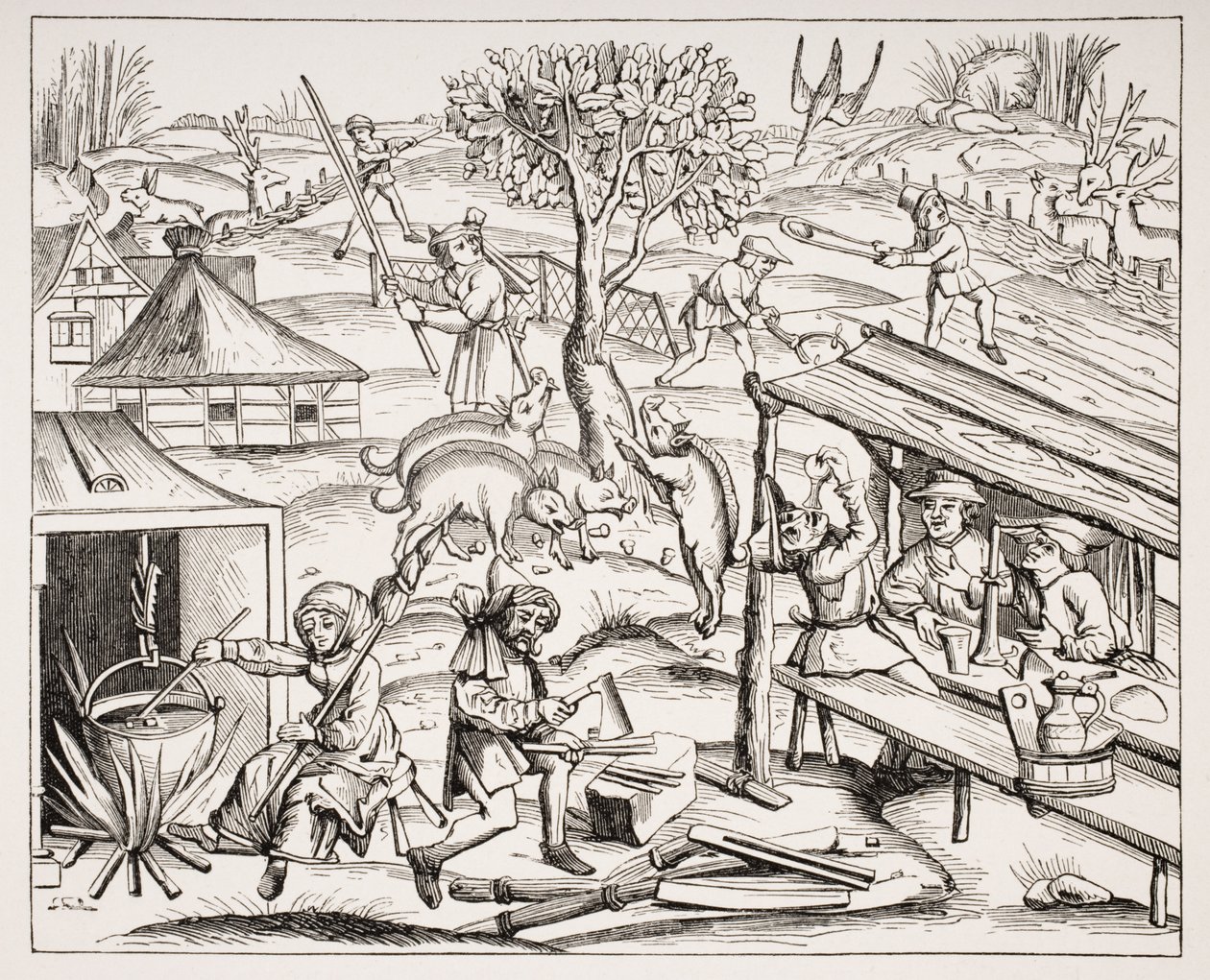 Vie à la campagne, d