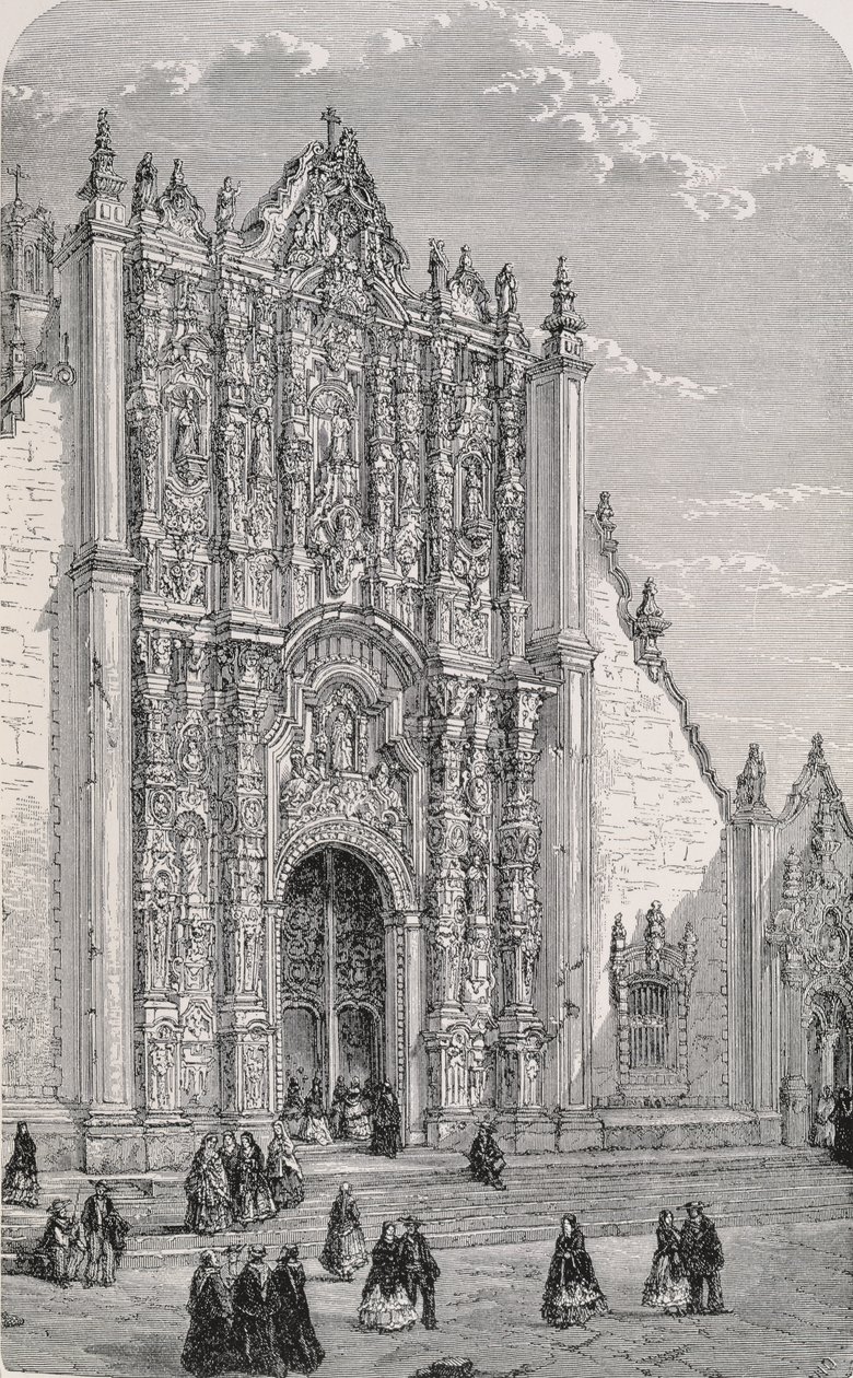El Sagrario Metropolitano (c.1749-69), Mexico, de 