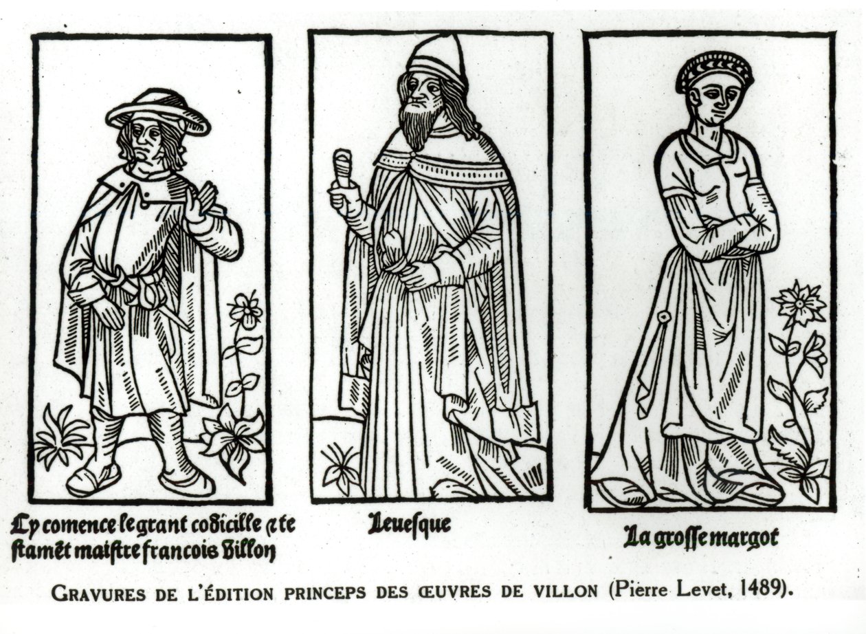 François Villon (1431-63) Évêque Thibaud d