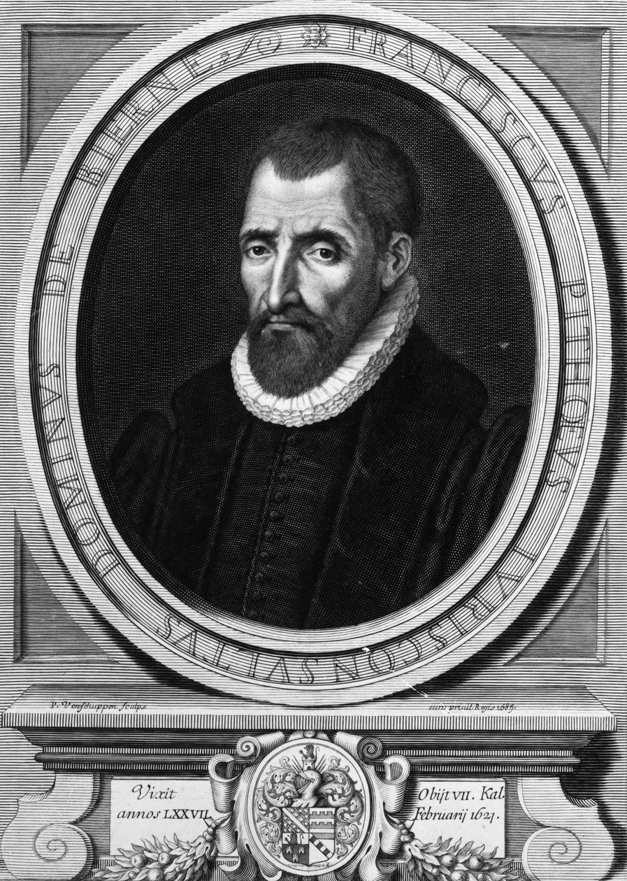 François Pithou, gravure réalisée par Pierre Louis van Schuppen, 1685 - French School