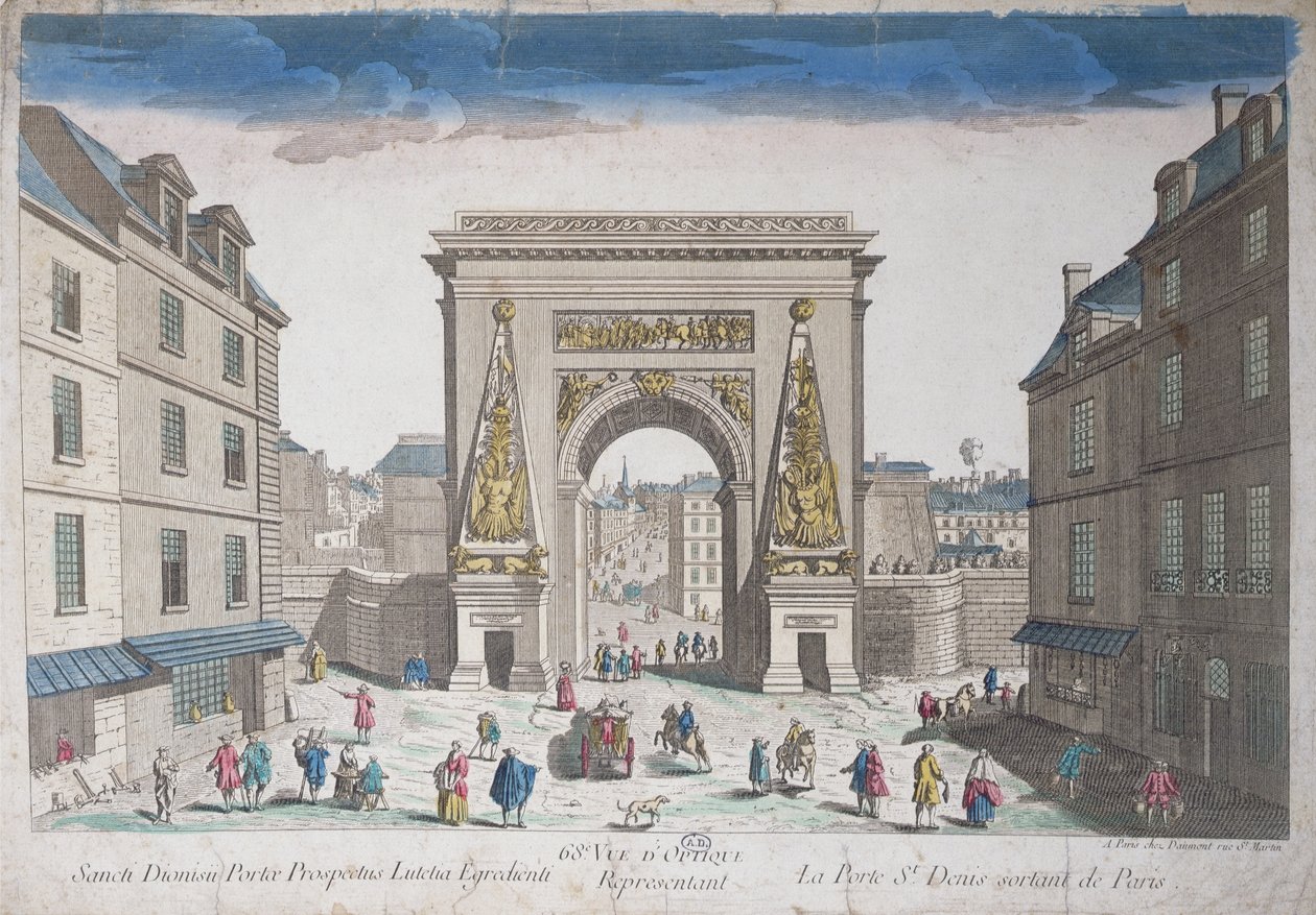 La Porte Saint-Denis - French School