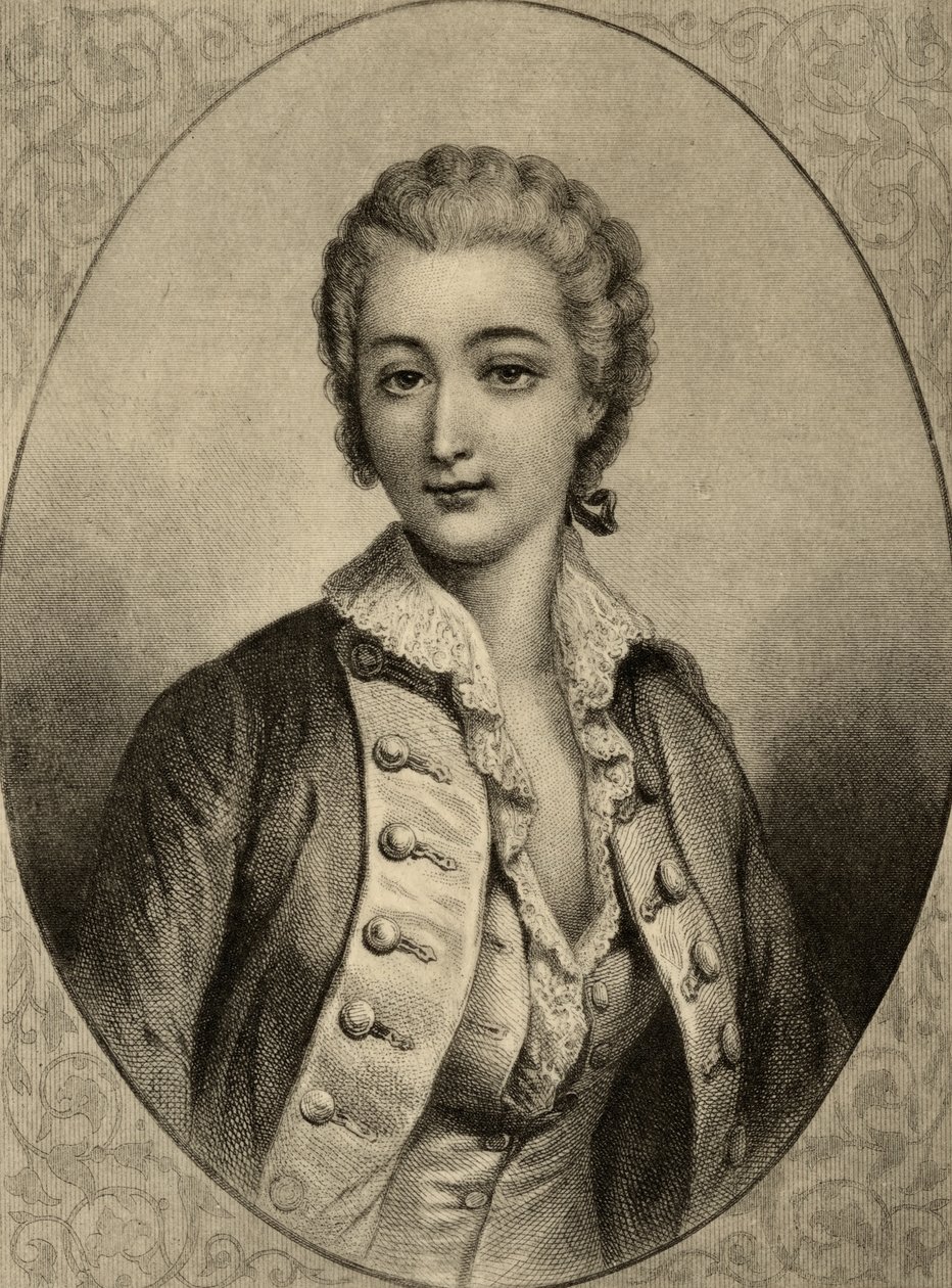 Madame du Barry (1743-93) - French School