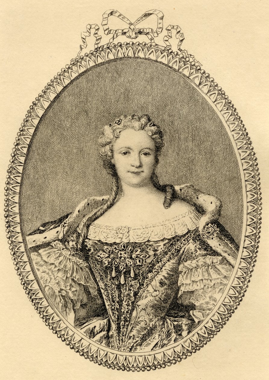 Maria Leszczynska (1703-68) - French School