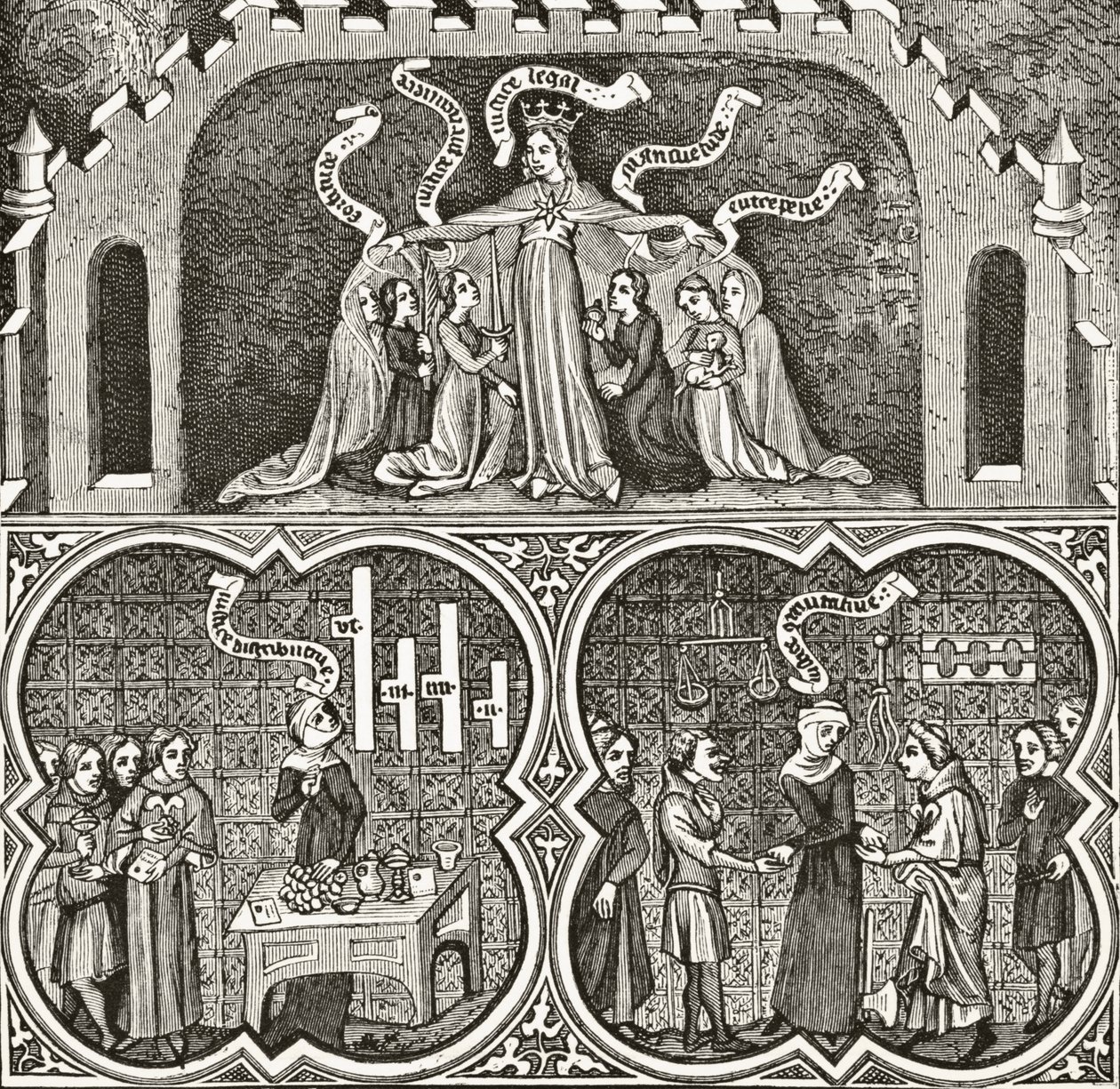 Cour plénière de Dame Justice, de 
