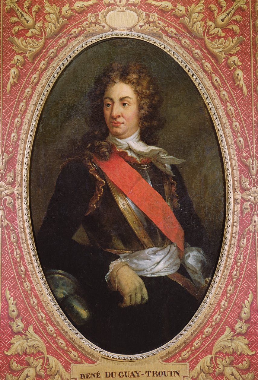 Portrait de René Duguay-Trouin (1673-1736) 1736 - French School