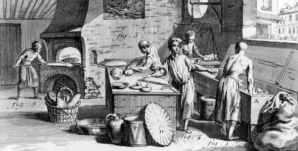 La boulangerie, illustration de l