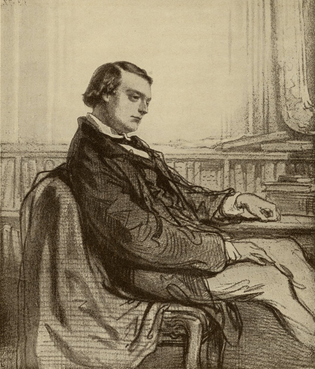 Théodore de Banville (1823-91) - French School