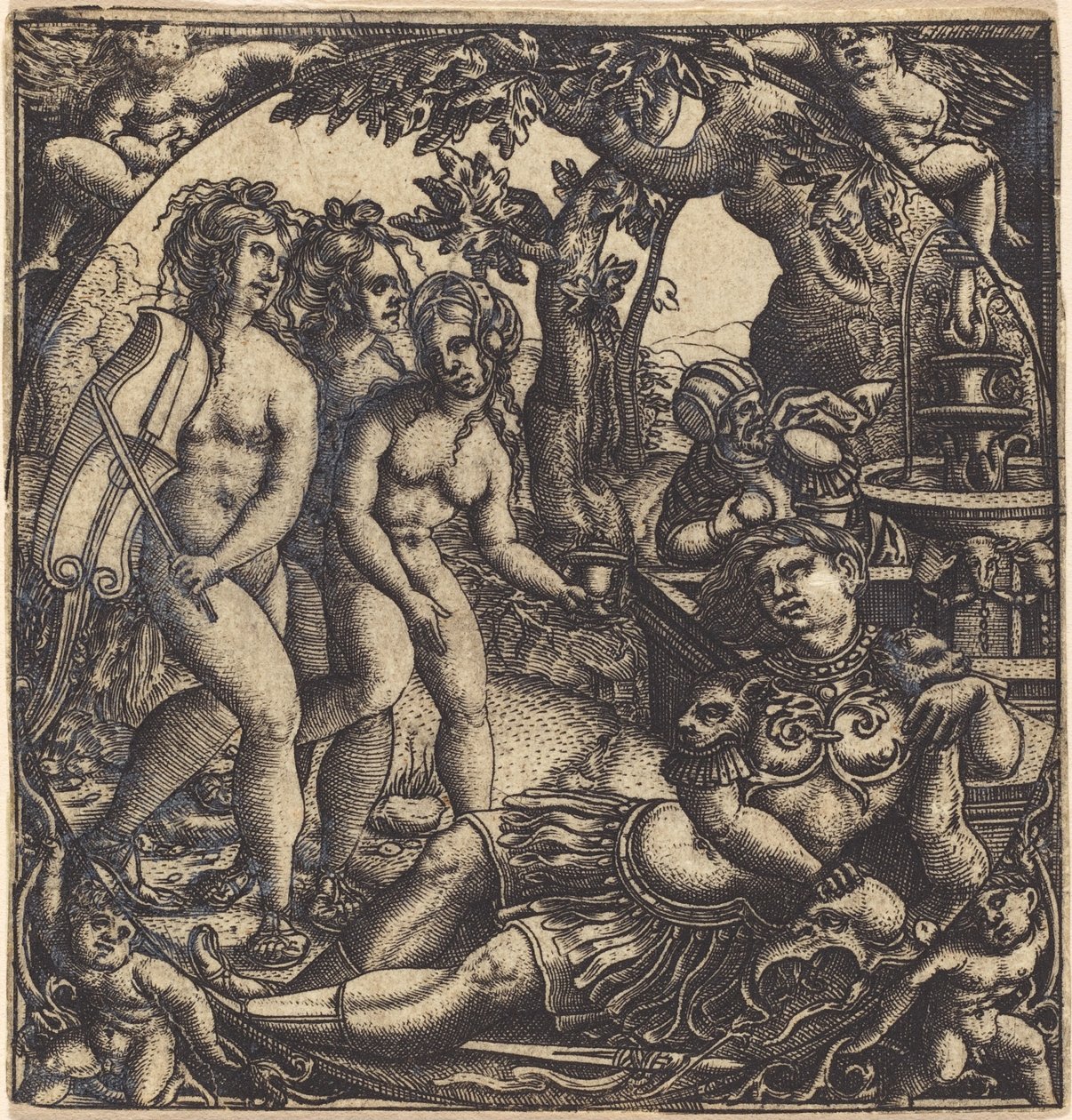Le Jugement de Paris - French 16th Century