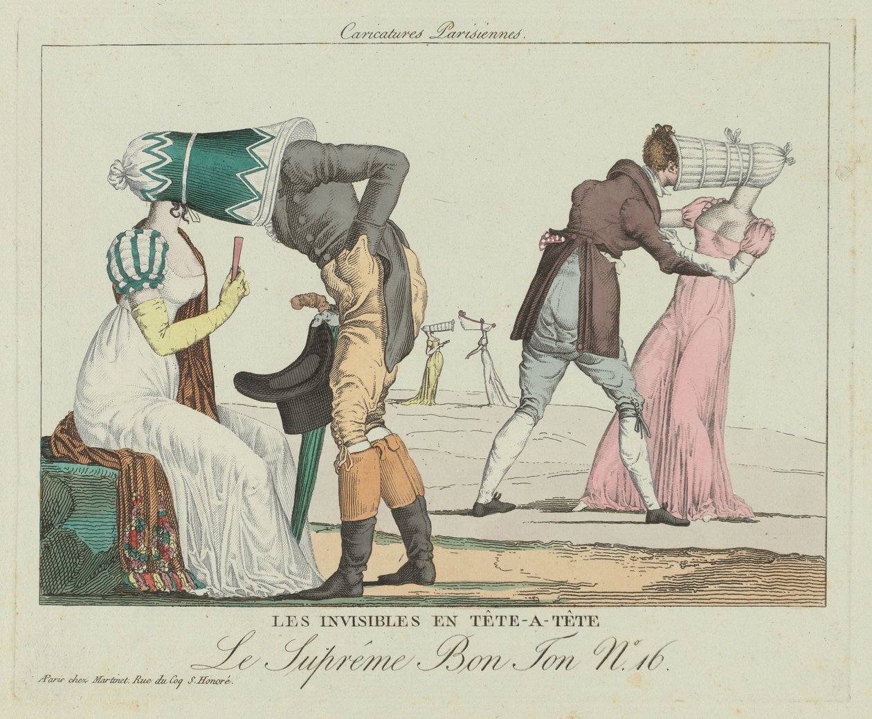 Les Invisibles en tête-à-tête - French 19th Century