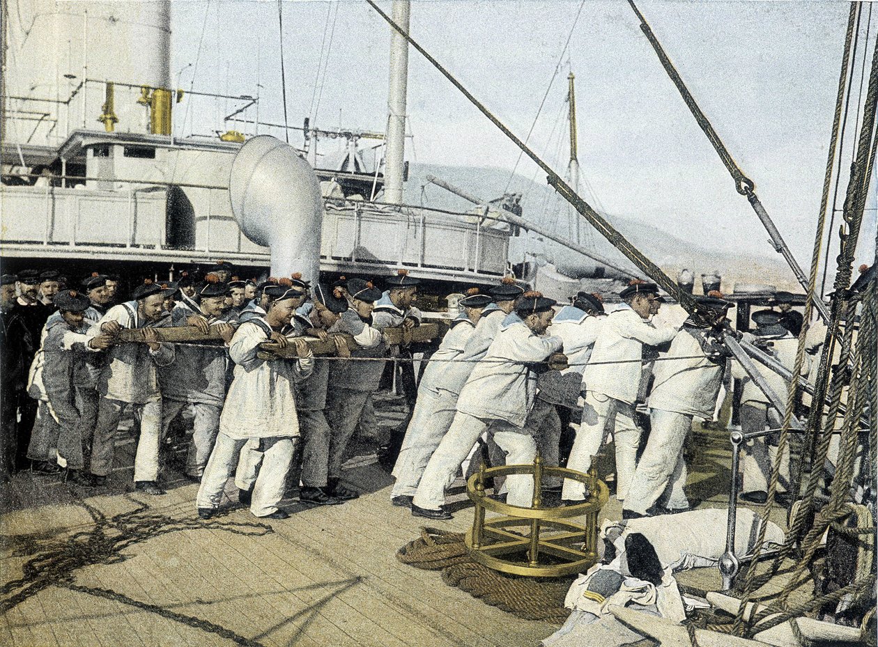 Marine française, fin XIXe siècle : prêtres initiaux - Bibl. des Arts déco. - French Photographer