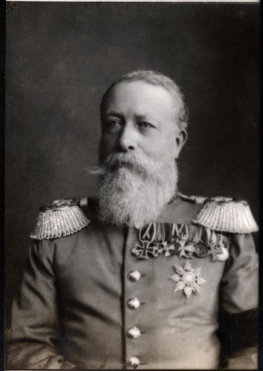 Portrait de Frédéric (Friedrich) Ier de Bade (1826-1907) - French Photographer