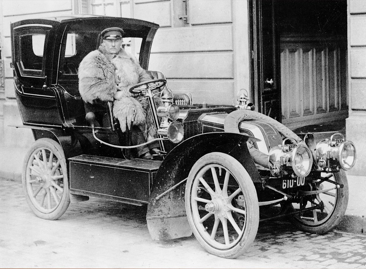 Automobile Vicart, vers 1905 - French Photographer