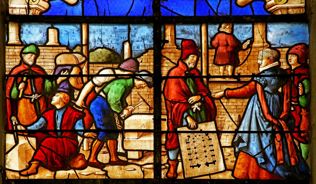 Une église dédiée à Saint Julien du Sault (alias de Brioude) est construite - French School