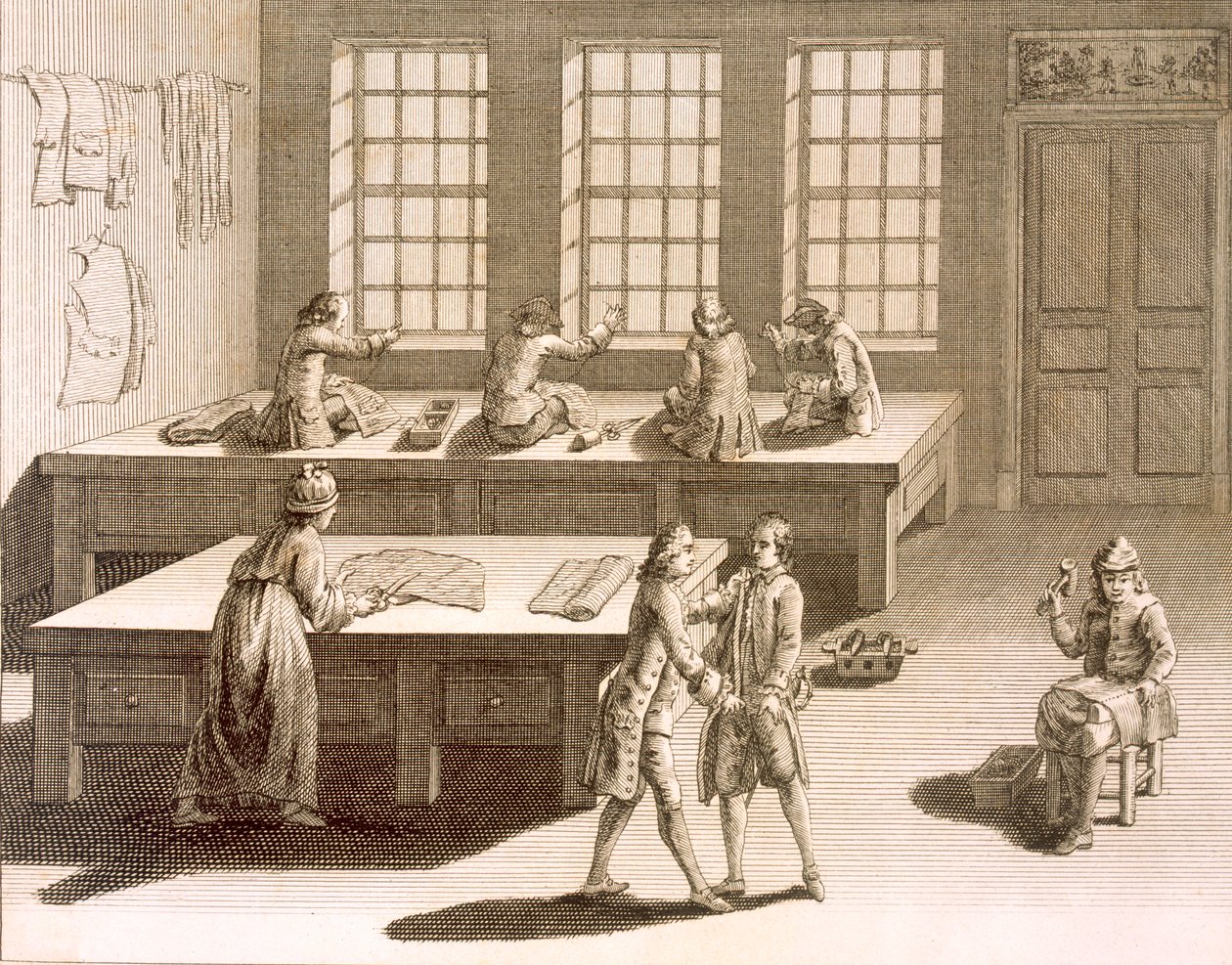 Atelier de tailleurs, de l