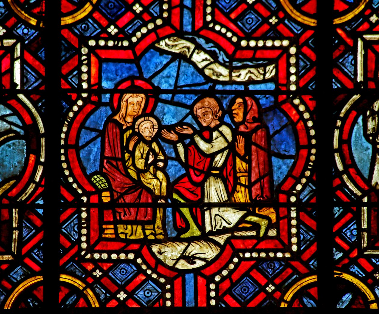 Adoration des bergers - French School