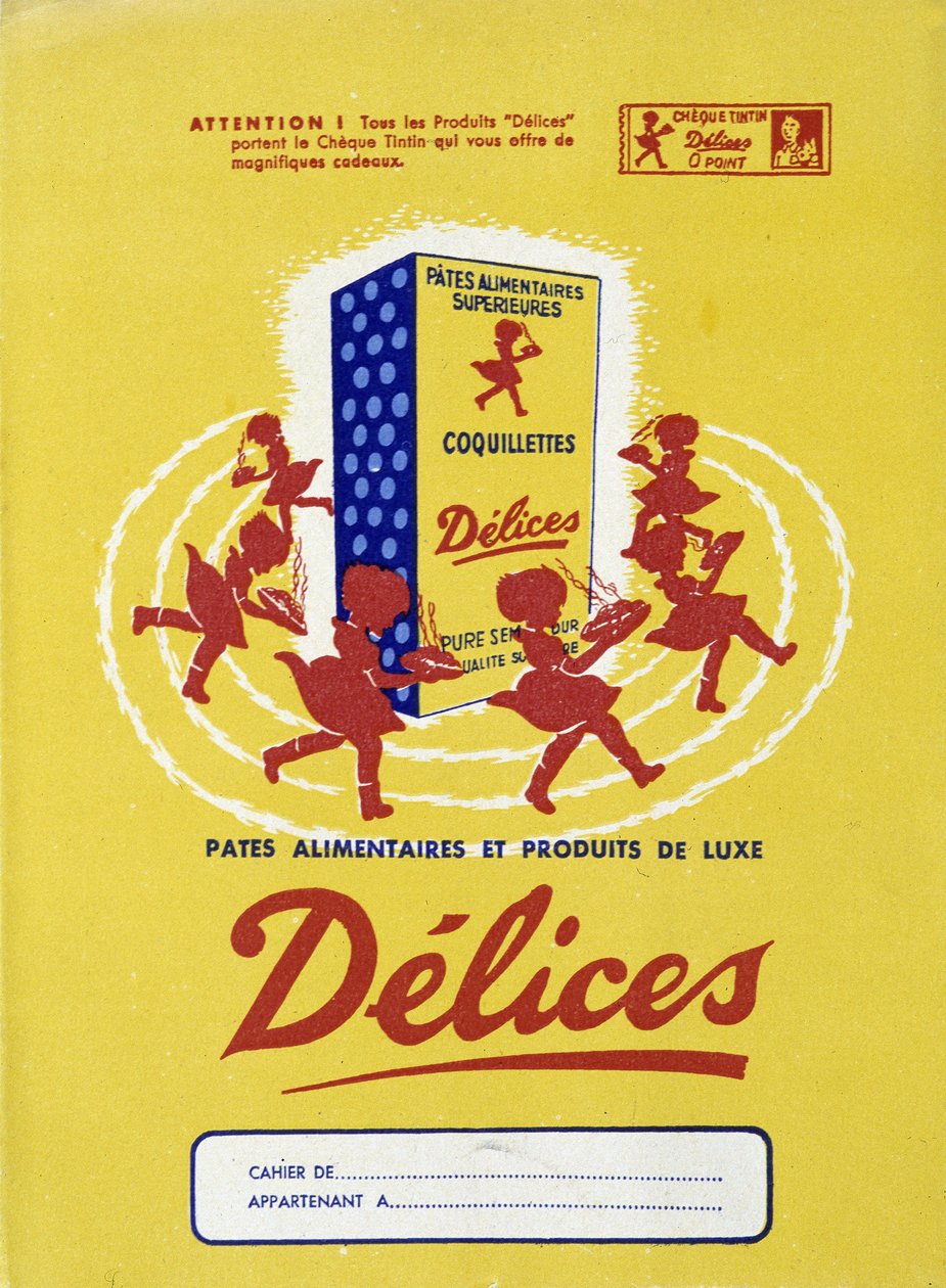 Publicité pour les pâtes alimentaires "Délices" - French School