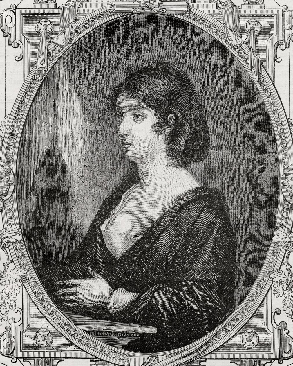 Aimée Cécile Renault (1774-94) gravée par Pannemaker d