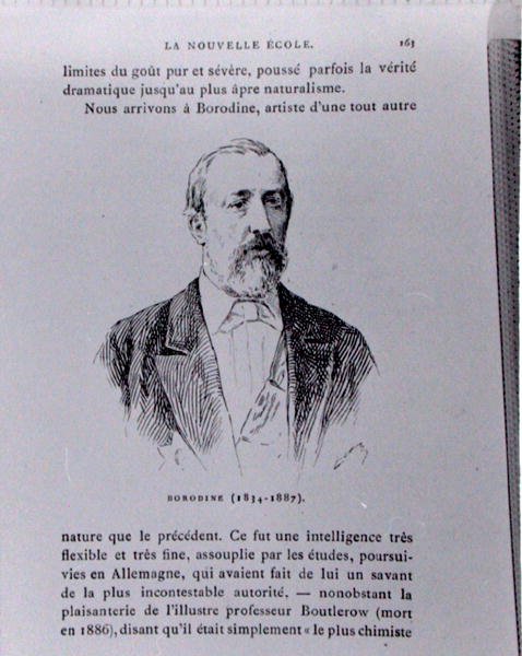 Aleksandr Borodine (1833-87), illustration de 