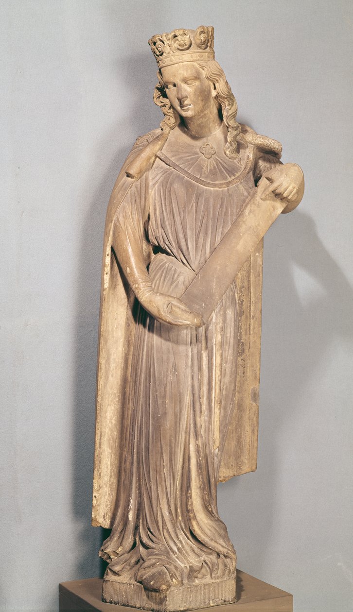 Figure allégorique de la Petite Église, de la Cathédrale de Strasbourg - French School