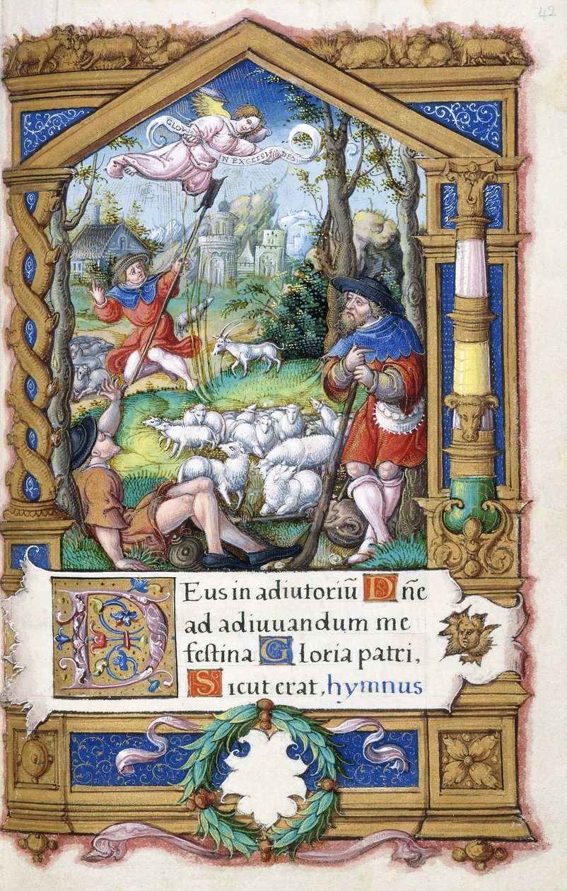Annonciation aux bergers, d
