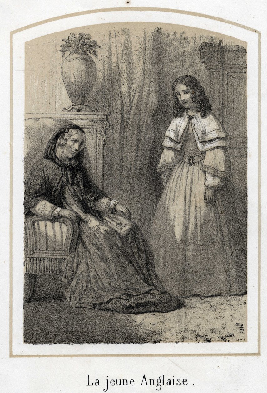 Gravure anonyme du 19ème siècle - French School