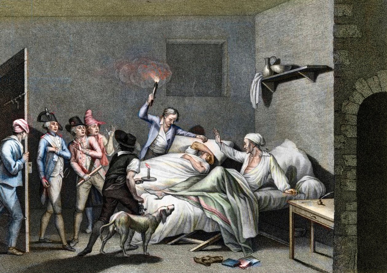 Arrestation sous la Terreur - French School