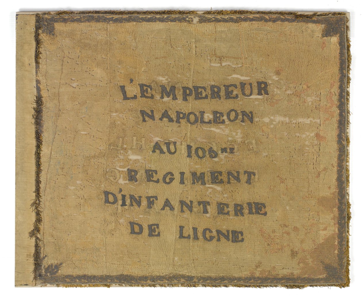 Bannière du 105e régiment français - French School