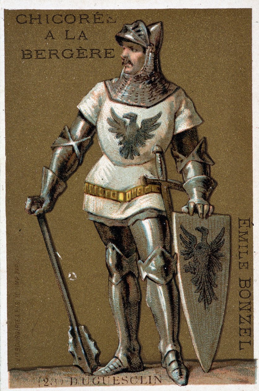 Bertrand du Guesclin (Duguesclin) (v. 1320-1380). Connétable de France - French School
