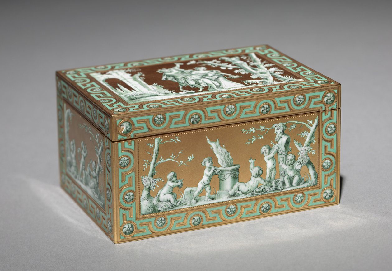 Boîte, vers 1768-69 - French School
