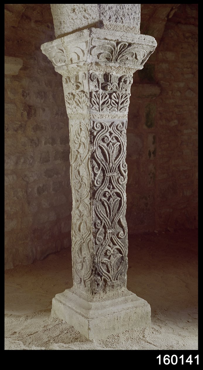 Pilier Carolingien, c.758 - French School