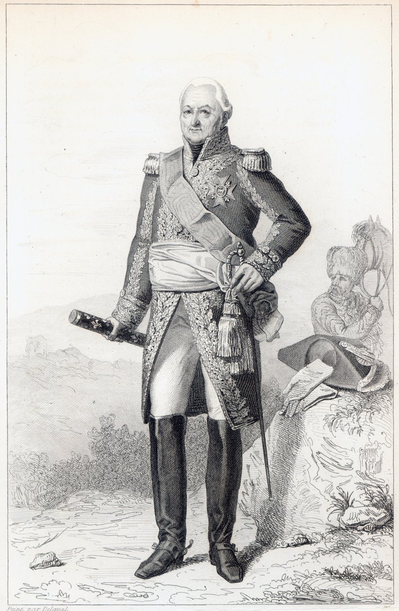 Charles du Houx de Vioménil (1734-1827), marquis de Vioménil - French School