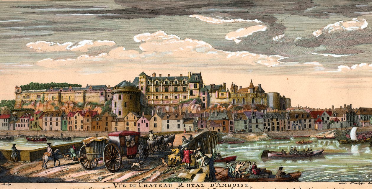 Châteaux de la Loire : vue du château d