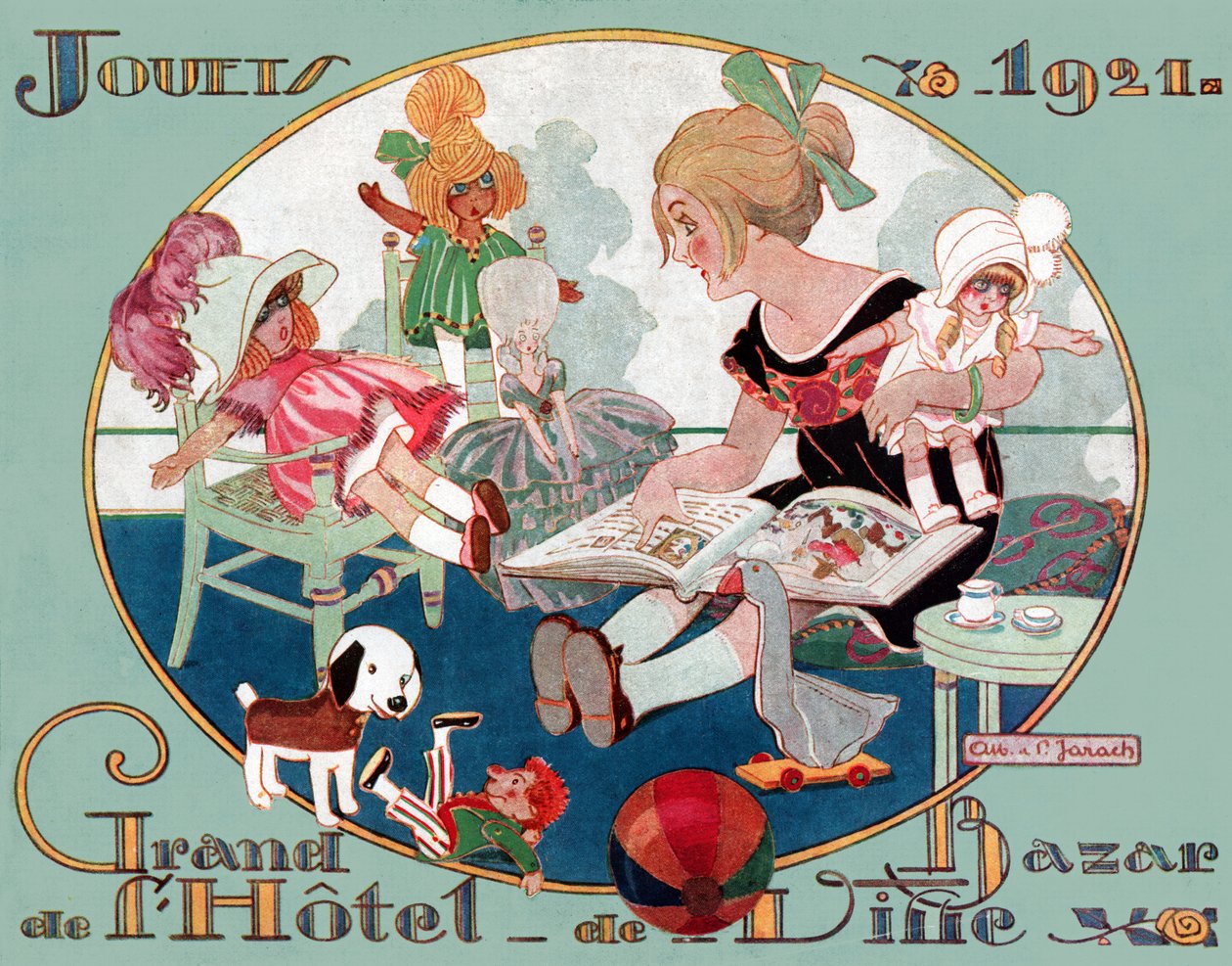 Jouets de Noël. (Illustration) - French School