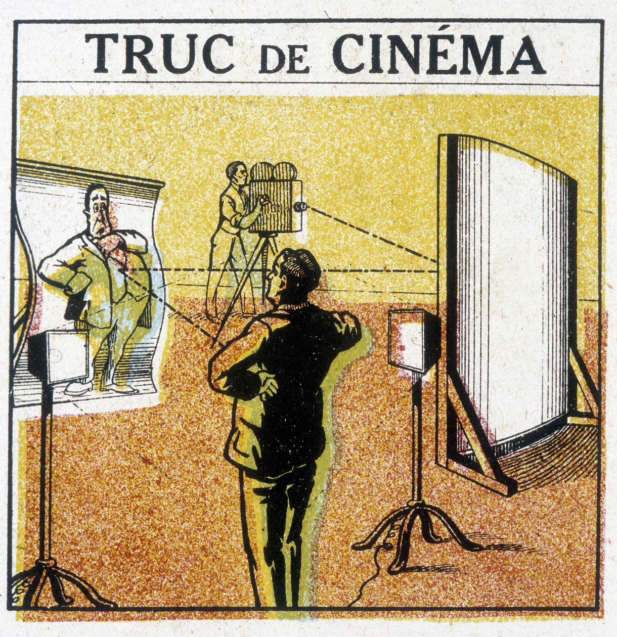 Trucs de cinéma : le miroir déformant - French School