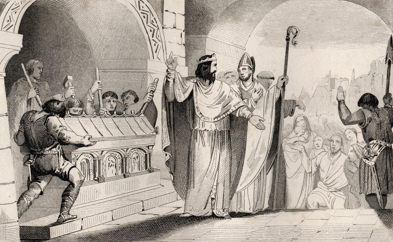 Clovis II (635-57) vendant de l
