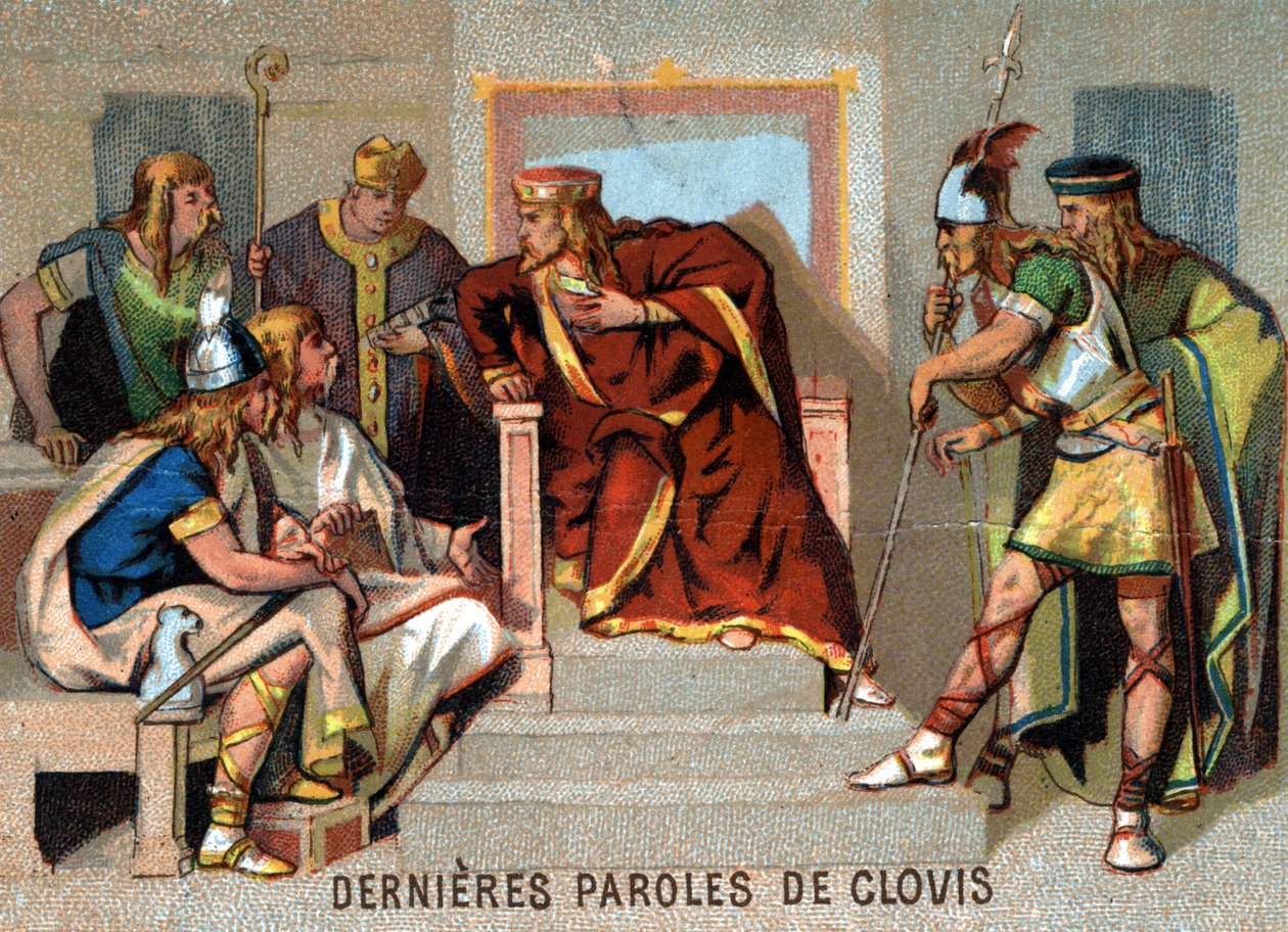 Les derniers mots de Clovis : 