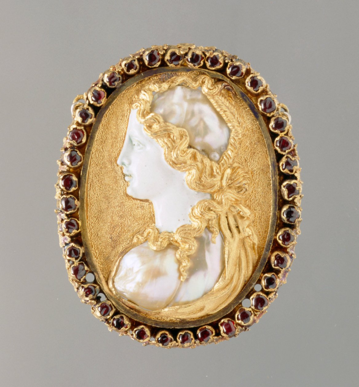 Portrait en commesso de Prudentia, 1550-60 - French School