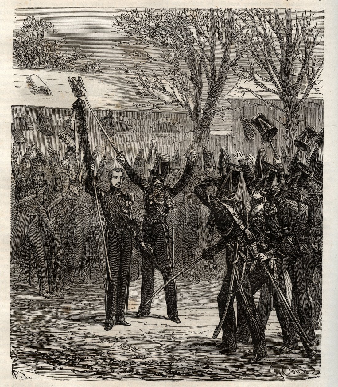 Conspiration de Strasbourg 1836 menée par le prince Louis Napoléon, futur Napoléon III, contre la monarchie de juillet - Conspiration de Strasbourg organisée par le futur empereur Napoléon III 1836 - tentative de coup d