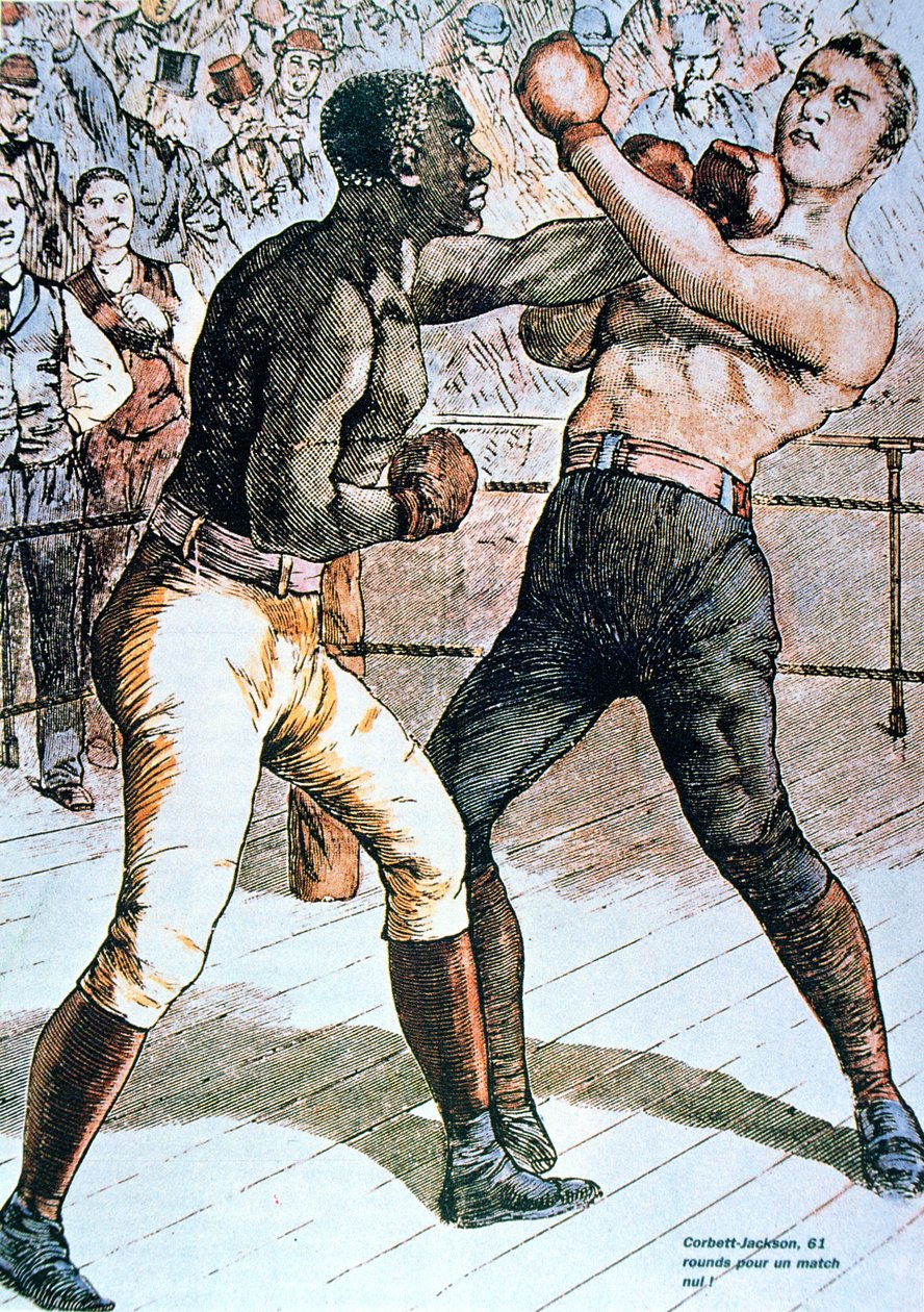 Corbett-Jackson : 61 rounds pour un non-match ! 1891 - French School