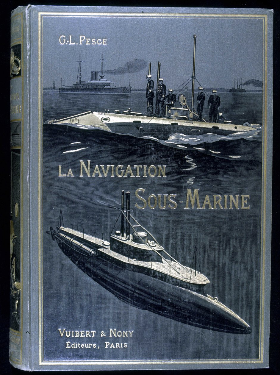Couverture du livre « La navigation sous-marine », par Pesce, éd. Vuibert - French School