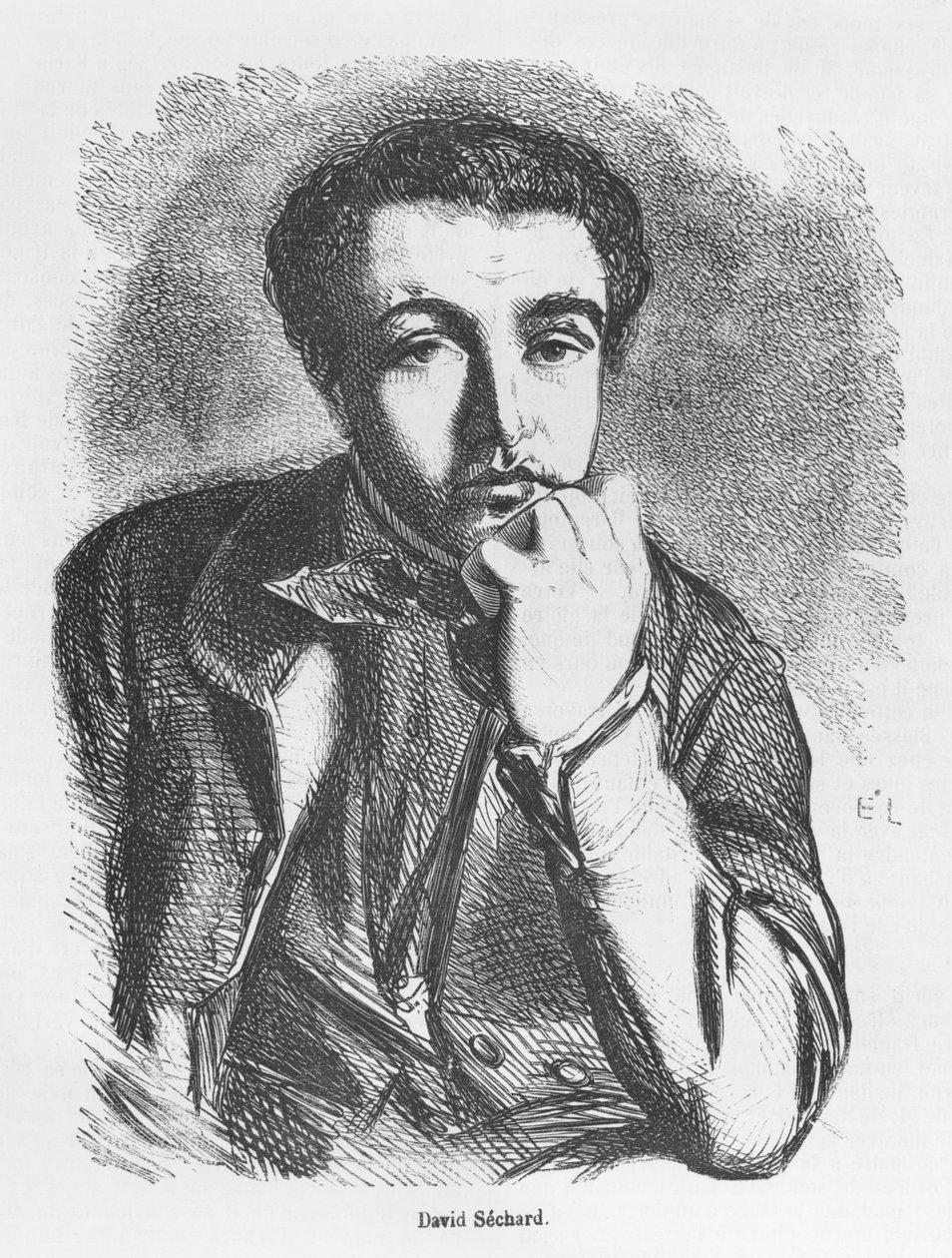 David Séchard, illustration de 