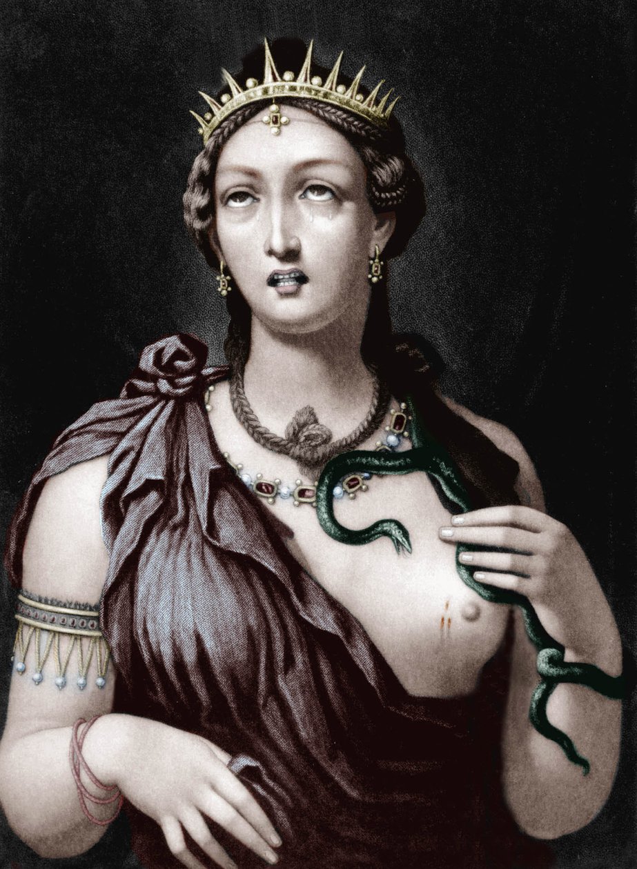 Mort de Cléopâtre VII, reine macédonienne d