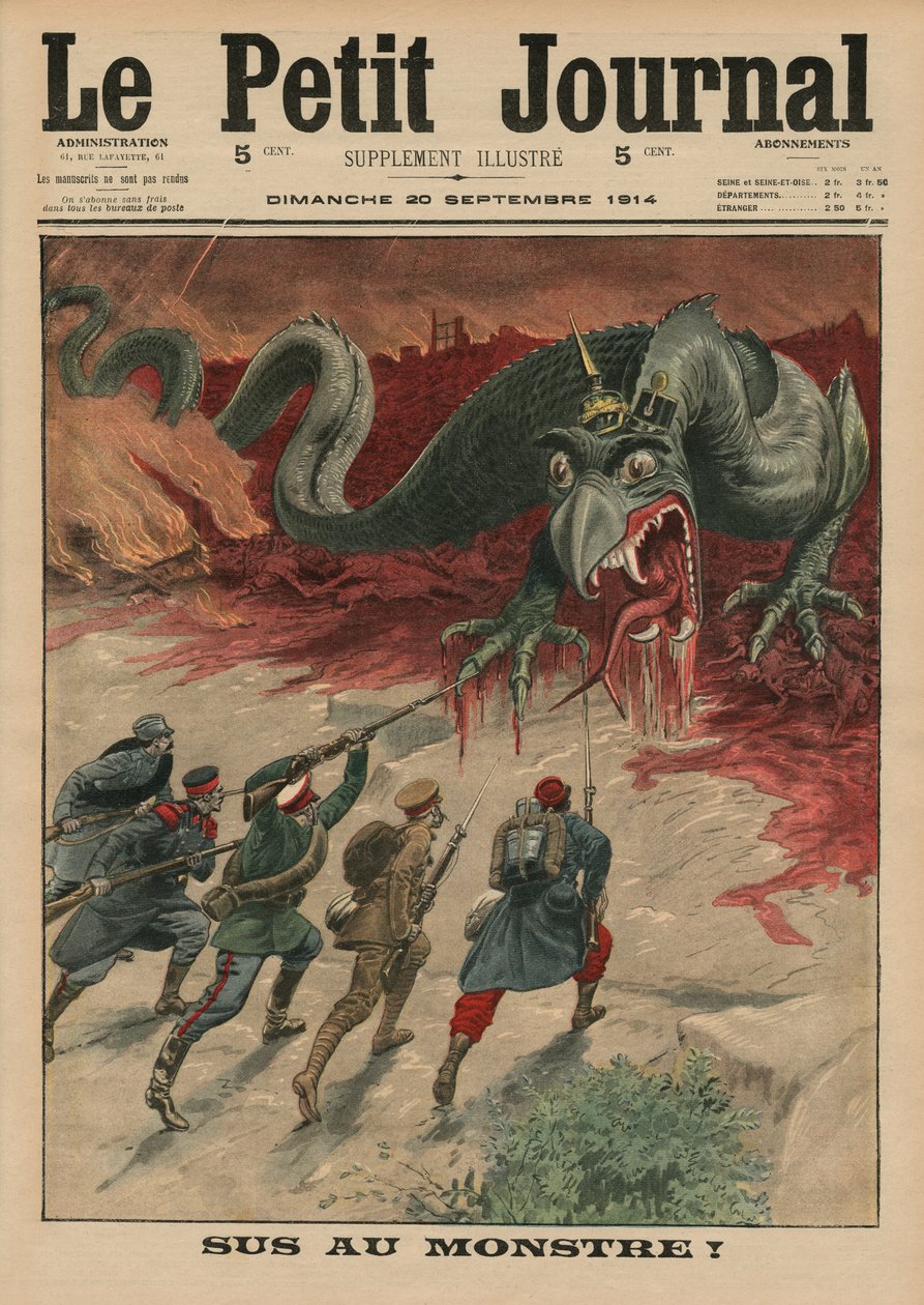 Mort au monstre, illustration de couverture de 