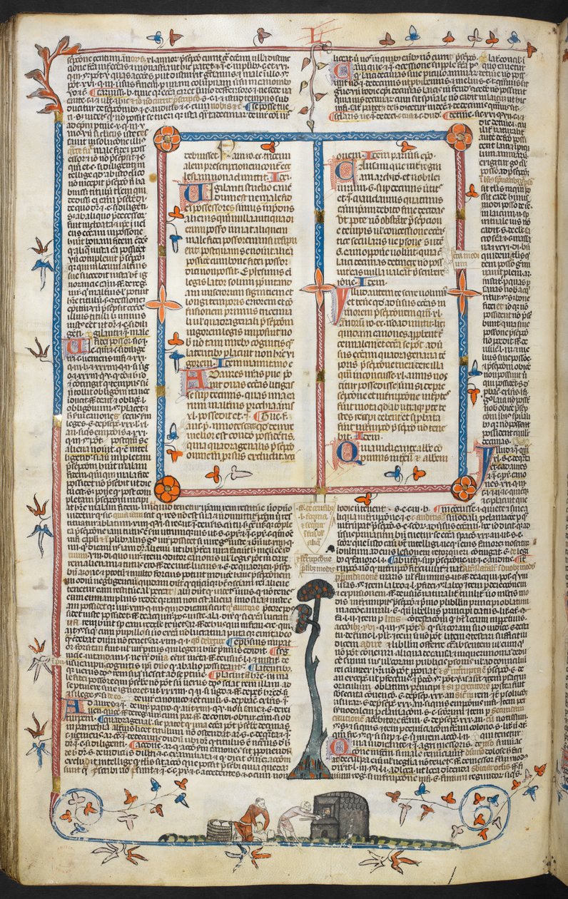 Décrétales de Grégoire IX avec glose de Bernard de Parme (les 