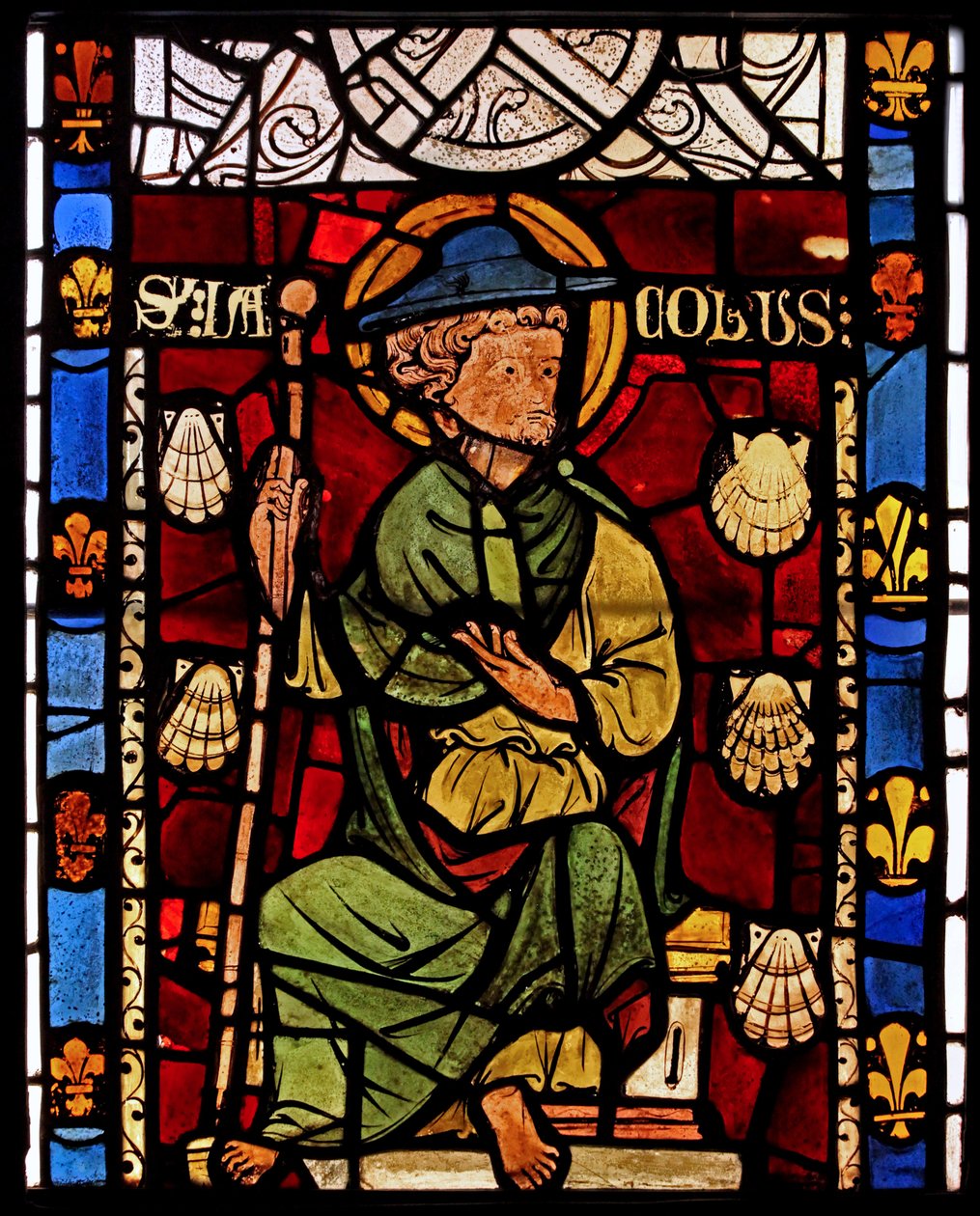 St Jacques : grisaille de la Chapelle du Château, Rouen? - French School